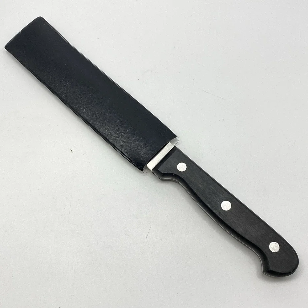Black‎ Angus III Meat Fork Serving Utensil + Sheath Ritzville Warehouse Co. LOGO